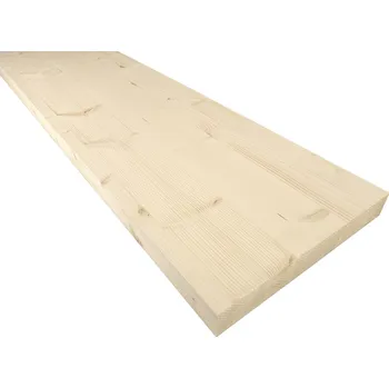 Nášlap na schod Schodový nášlap (spárovka) Severský smrk 40 x 300 x 1200 mm FIX (A/B) - bez zaoblených hran