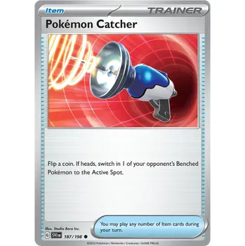 Sběratelská karetní hra Pokémon TCG Pokémon Catcher 187/198 - Reverse Holo