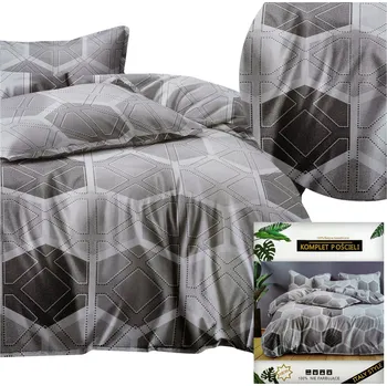 Povlečení Povlečení DALWIN povlaky na polštáře 70x80 sada saténová bavlna 160x200 3 dílné