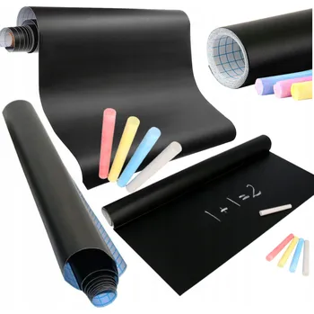 Obraz SAMOLEPÍCÍ KŘÍDOVÁ TABULE 45 x 200 cm + KŘÍDA