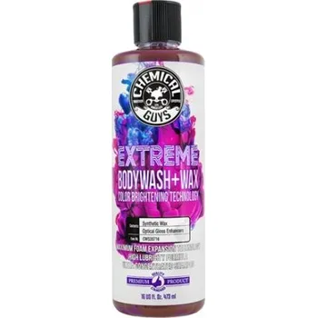 Autošampón Chemical Guys Extreme Bodywash & Wax Car Wash Soap - šampon s příměsí vosků - 473ml