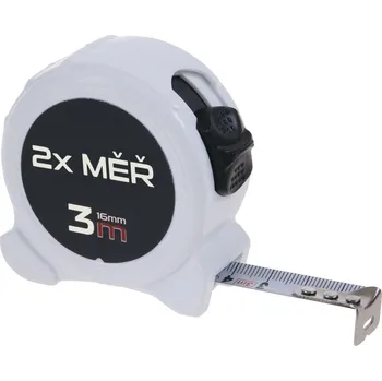 metr FESTA® Metr svinovací 3 m × 16 mm "2× MĚŘ" 13521