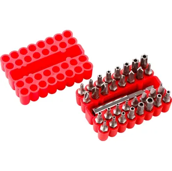 Bit FESTA® Sada bitů CrV S2 1/4“ 33 ks (Hta-SD-TW-TS-Tta), magnetický nástavec 18900