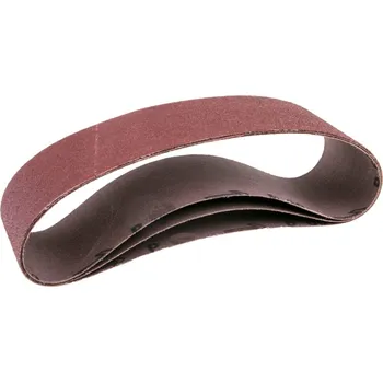Brusný papír KONNER ABRASIVE® Brusný pás na brusku 75×457 mm P40, 3 ks