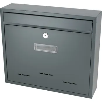 Poštovní schránka SATOS® Poštovní schránka RADIM V ocel 31×36 cm antracit 40427