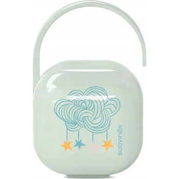 Krabička na dudlík Suavinex šedé