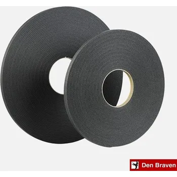 Lepicí páska DEN BRAVEN® Podložná samolepicí páska pro zasklívání (PE Band), bez ochranné fólie Odstín (barva): bílá, Rozměr návinu: 9×4 mm × 20 m B1022PEB