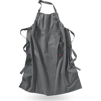 Kuchyňská zástěra Zástěra Kuchaská oděvy dámská e.s.fusion velikost XS/S cement melanž Strauss