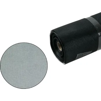 Stavebniny LEVIOR® Síť proti hmyzu sklovlákno v roli 80 cm × 30 m černá 41081