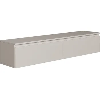 Televizní stolek TV stolek Bemmi závěsný 150 cm kašmír