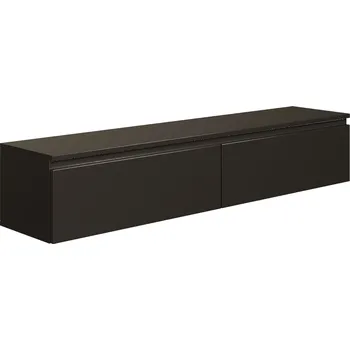 Televizní stolek TV stolek Bemmi závěsný 150 cm černý