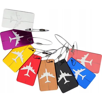 Kabelka 8KS HLINÍKOVÝ VZOR ŠTÍTKA NA ZAVAZADLA IDENTIFIKAČNÍ ŠTÍTKA KABELKA DRŽÁK S K