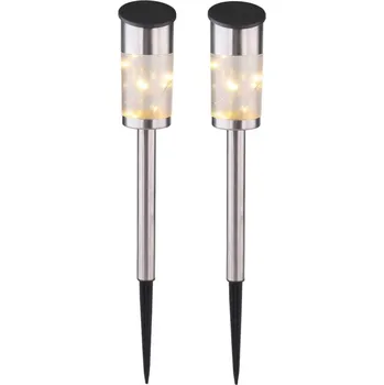 Venkovní osvětlení Globo 33799-2 - SADA 2x Solární lampa 10xLED/0,06W/1,2V IP44