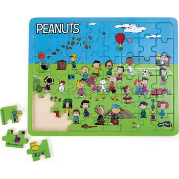 Puzzle SMALL FOOT Snoopy na hříšti 48 dílků