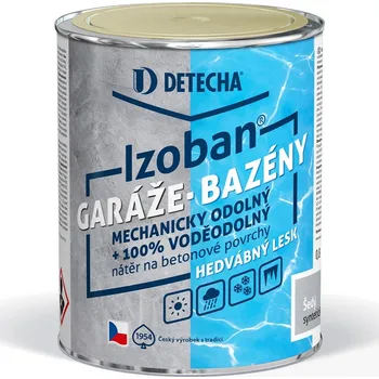 barva na beton IZOBAN® syntetický nátěr na beton, podlahy a bazény Odstín (barva): béžový, Velikost balení: 0,8 kg, Stupeň lesku: hedvábný lesk