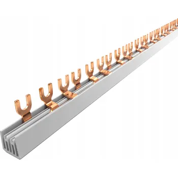 Jistič Propojovací lišta hřebenová 3fázová 54 modulů 12mm2 80A Doktorvolt