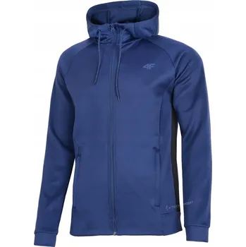 Pánská mikina 4F PÁNSKÁ SPORTOVNÍ MIKINA S KAPUCÍ ROZEPÍNACÍ TERMOAKTIVNÍ / vel L