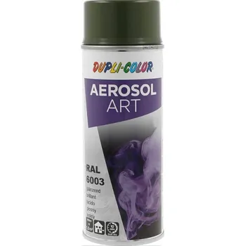 Barva ve spreji DUPLI-COLOR® AEROSOL ART Barva ve spreji laková nitro-kombi Odstín (barva): RAL 6003 - olivová zelená, Stupeň lesku: lesk 787843