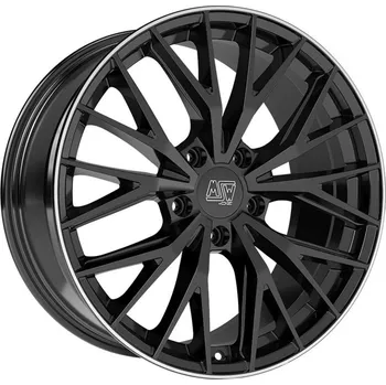 Auto-moto Alu disk MSW URBAN CROSS MSW 44 9x20, 5x112, 73, ET28 GLOSS BLACK+DIAMOND LIP