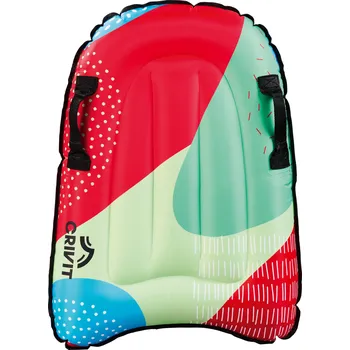 CRIVIT Nafukovací bodyboard (růžová/žlutá/zelená)