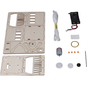 Dřevěná hračka Dřevěná lanovka pro kutily – prozkoumejte okolí!