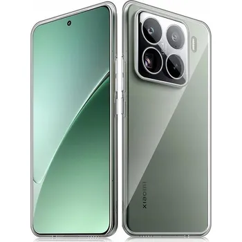 Pouzdro na mobilní telefon ULTRA POUZDRO SILIKONOVÉ POUZDRO Z TPU GUMY PRO XIAOMI 15 PRO + SKLO