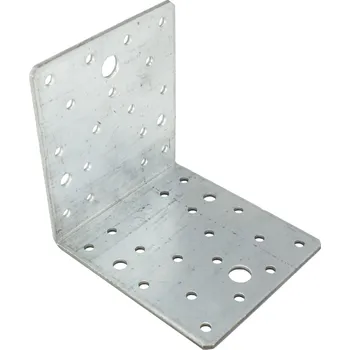 Tesařské kování MTR® Úhelník spojovací US7, bez prolisu, 100x100x90mm, 3,0mm, ZN