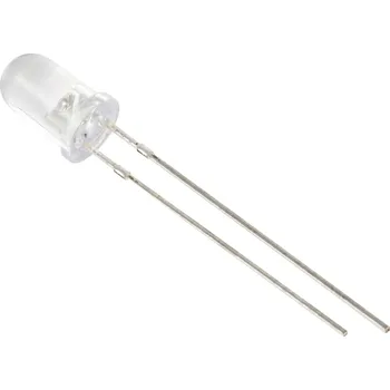 Dioda TRU COMPONENTS LED s vývody teplá bílá kulatý 5 mm 70000 mcd 15 °