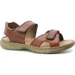 RIEKER 21461-24 brown, pánské sandály vel.42 (RIEKER 21461-24 brown)