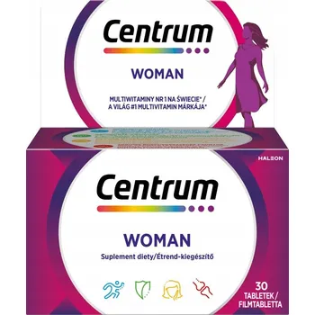Multivitamin Centrum Woman pro ženy minerály Vitamíny 30 tablet