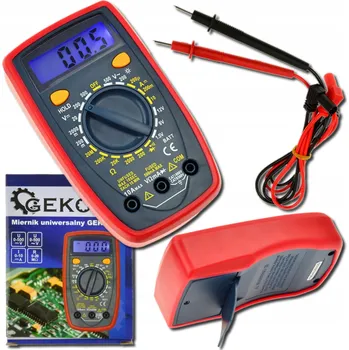 Multimetr Multimetr Měřič PROUDU Univerzální Digitální LCD Tester