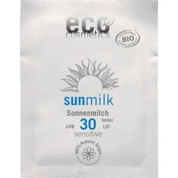 Přípravek na opalování ECO COSMETICS - VZOREK SPF 30 SENSITIVE Opalovací mléko 2 ml