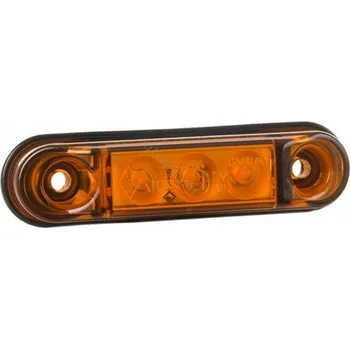 Příslušenství osvětlení automobilu Obrysové světlo LED oranžová boční obrysovka 12/24V