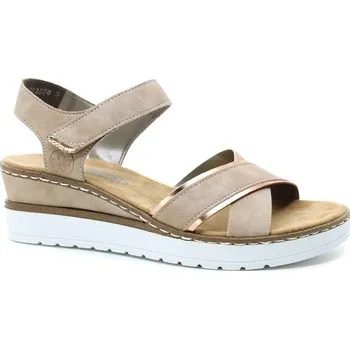 Dámské sandále RIEKER V38G9-31 rosa, dámské sandály vel.37 (RIEKER V38G9-31 rosa)