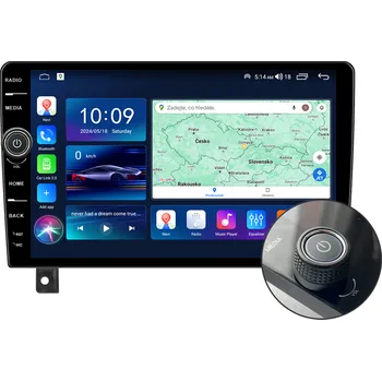 Autorádio Everest 2DIN autorádio EVE45 Android, Opel Astra