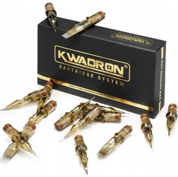 Tetování Kwadron Cartridge 0,35mm 7RS - Round Shader (1 ks)