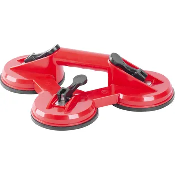 STREND PRO® Přísavka manipulační, trojdílná, max. 100 kg, 118 mm, plast 217702