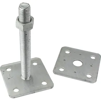 MTR® Patka sloupku stavitelná Zn M24×250 mm, volná horní deska