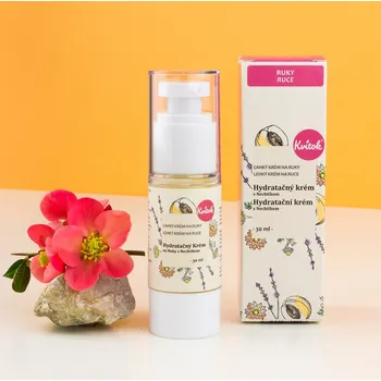 Péče o ruce Kvítok Hydratační krém na ruce s měsíčkem
