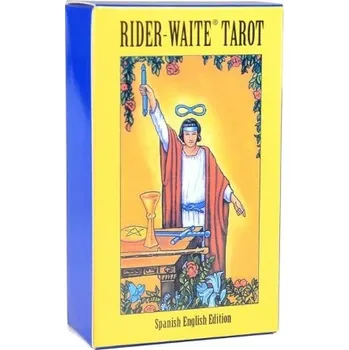 Tarotové karty Rider Waite ve španělštině pro výklady osudu a meditaci s tradiční symbolikou a živými ilustracemi
