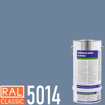 barva na beton POLYCOL® 301-560 epoxidový nátěr, sada 12 kg Odstín (barva): RAL 5014 - holubí modrá