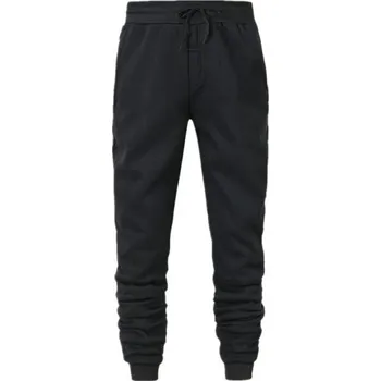 Pánské ležérní tepláky sportovní kalhoty na běhání cvičení jogging Volné kalhoty pro muže Pohodlné tréninkové oblečení do posilovny černá XL