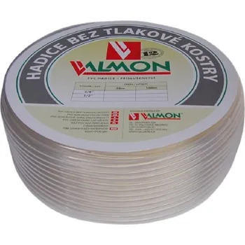 Zahradní hadice VALMON® Hadice 2002 čirá průhledná 1/4" × 50 m, bez tlakové kostry