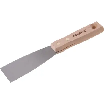 FESTA® Špachtle ocelová 50 mm, rukojeť dřevo 32163