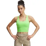 Dámská sportovní podprsenka s výztuží Under Armour PJT RCK FITTED BRA TANK W zelená 1389714-362 - XS | UK 10,5 | US 11,5
