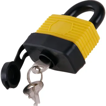 Visací zámek LEVIOR® Zámek visací voděodolný 60 mm, 3 klíče 23006