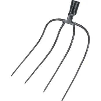 Zahradní nářadí STREND PRO® Vidle F124 27 cm, 4 hroty (bez násady) 211118