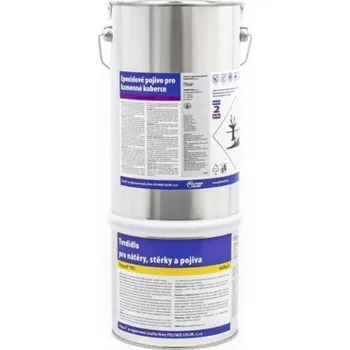 Průmyslové lepidlo POLYCOL® 123-593 epoxidová pryskyřice pro štěrky a kamenné koberce, sada 1 kg Velikost balení: 5 kg + 2 kg