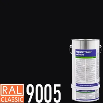 barva na beton POLYCOL® 301-560 epoxidový nátěr, sada 6 kg, RAL 2009 Odstín (barva): RAL 9005 - černá