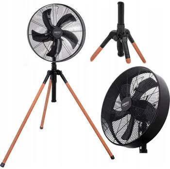 Domácí ventilátor Podlahový ventilátor Niktrade 206364046 černý